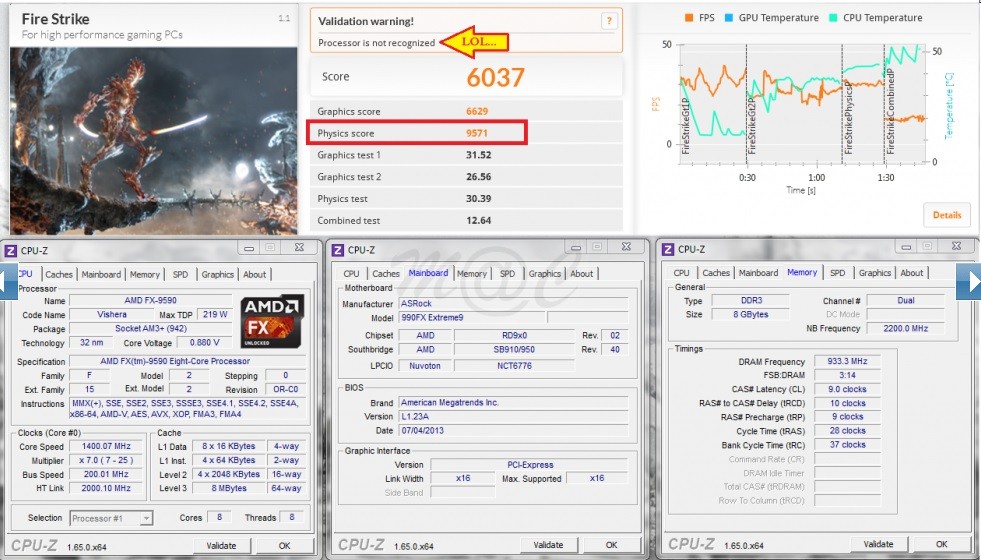AMD FX-9590 5 GHz Processor Benchmarks Surface, Great Performance