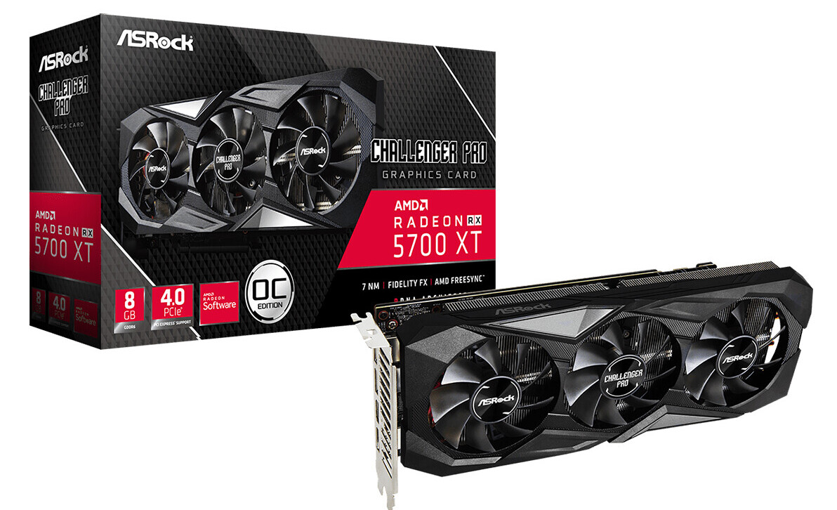 ASRock Launches the Radeon RX 5700 XT Challenger Pro 8G OC