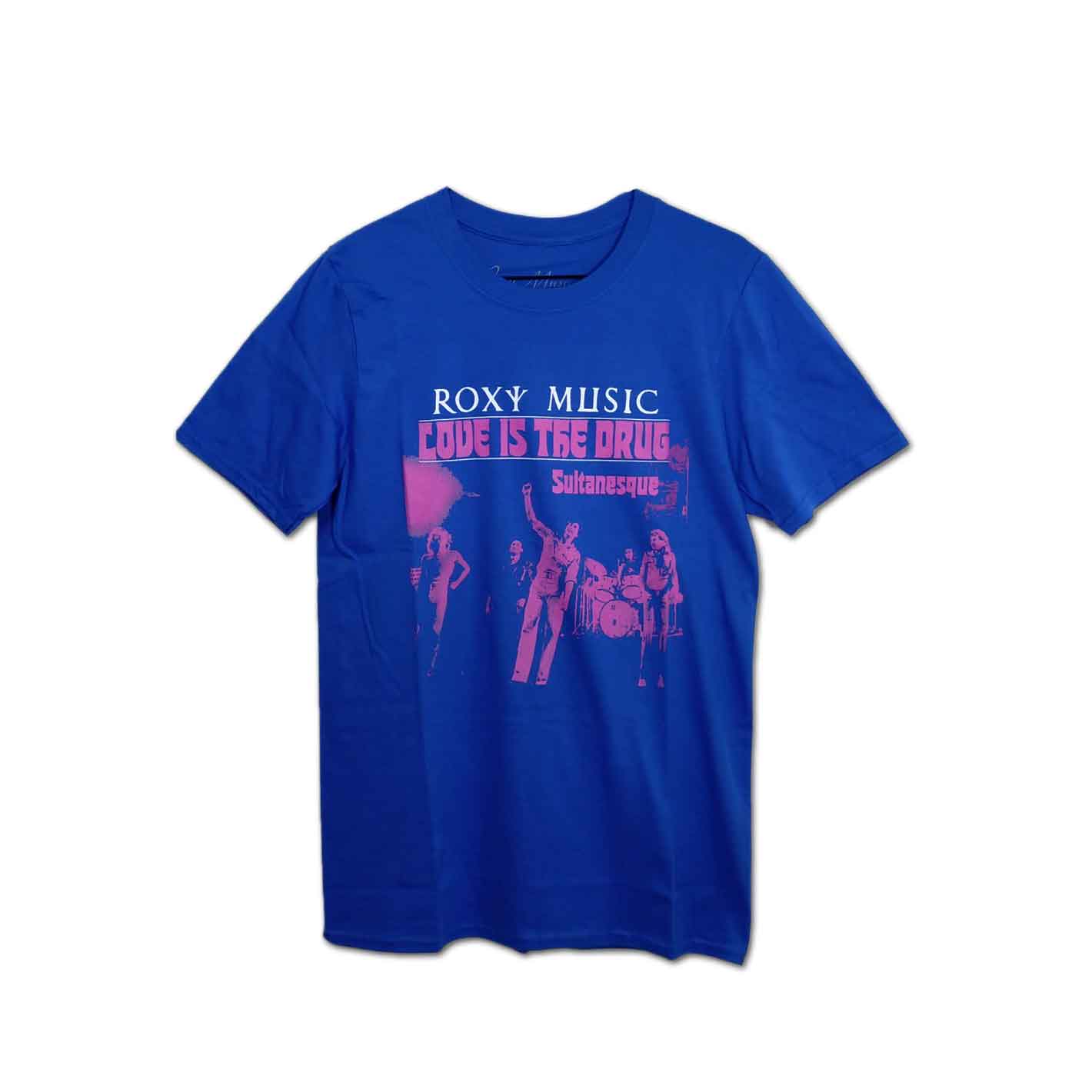 Roxy Music バンドTシャツ ロキシー・ミュージック Love Is The Drug