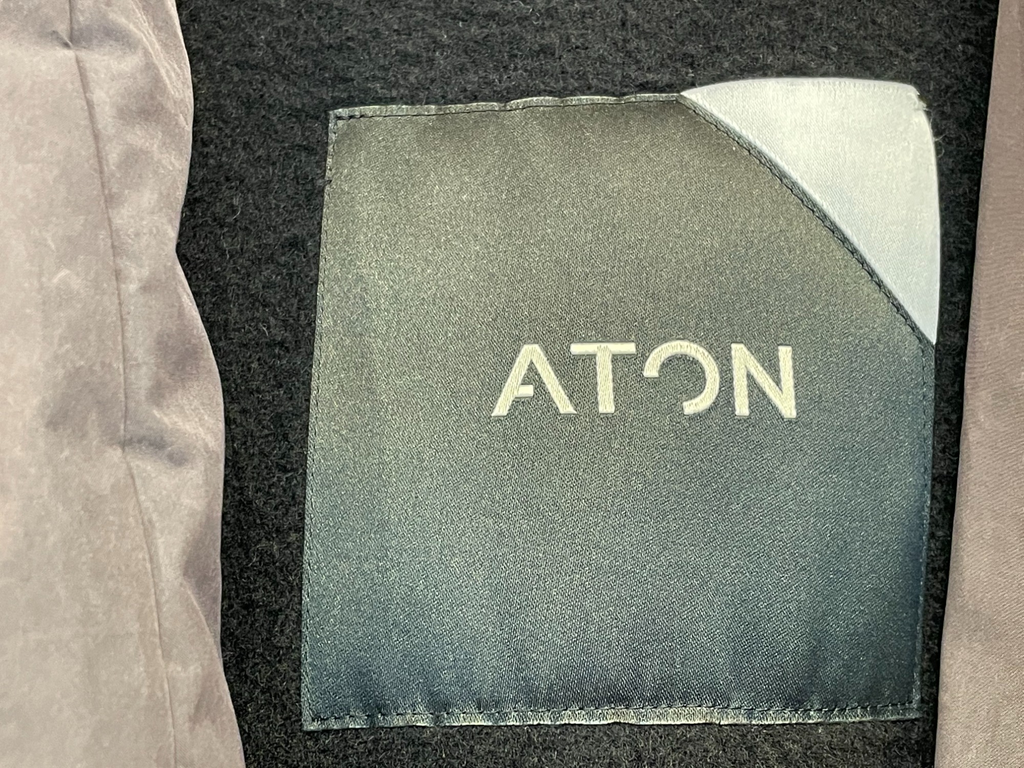 ATON/エイトン】ASAKO NYLON | GOWN COAT（アサコナイロンガウンコート