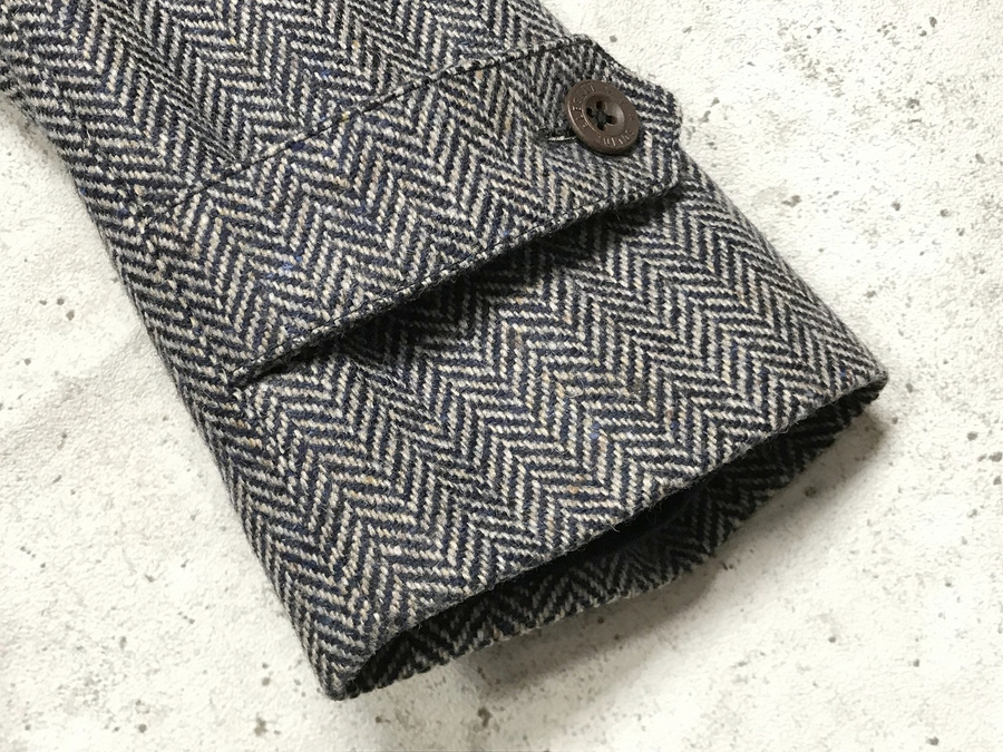 FRANK LEDER（フランクリーダー）より。ヘリンボーンコート入荷