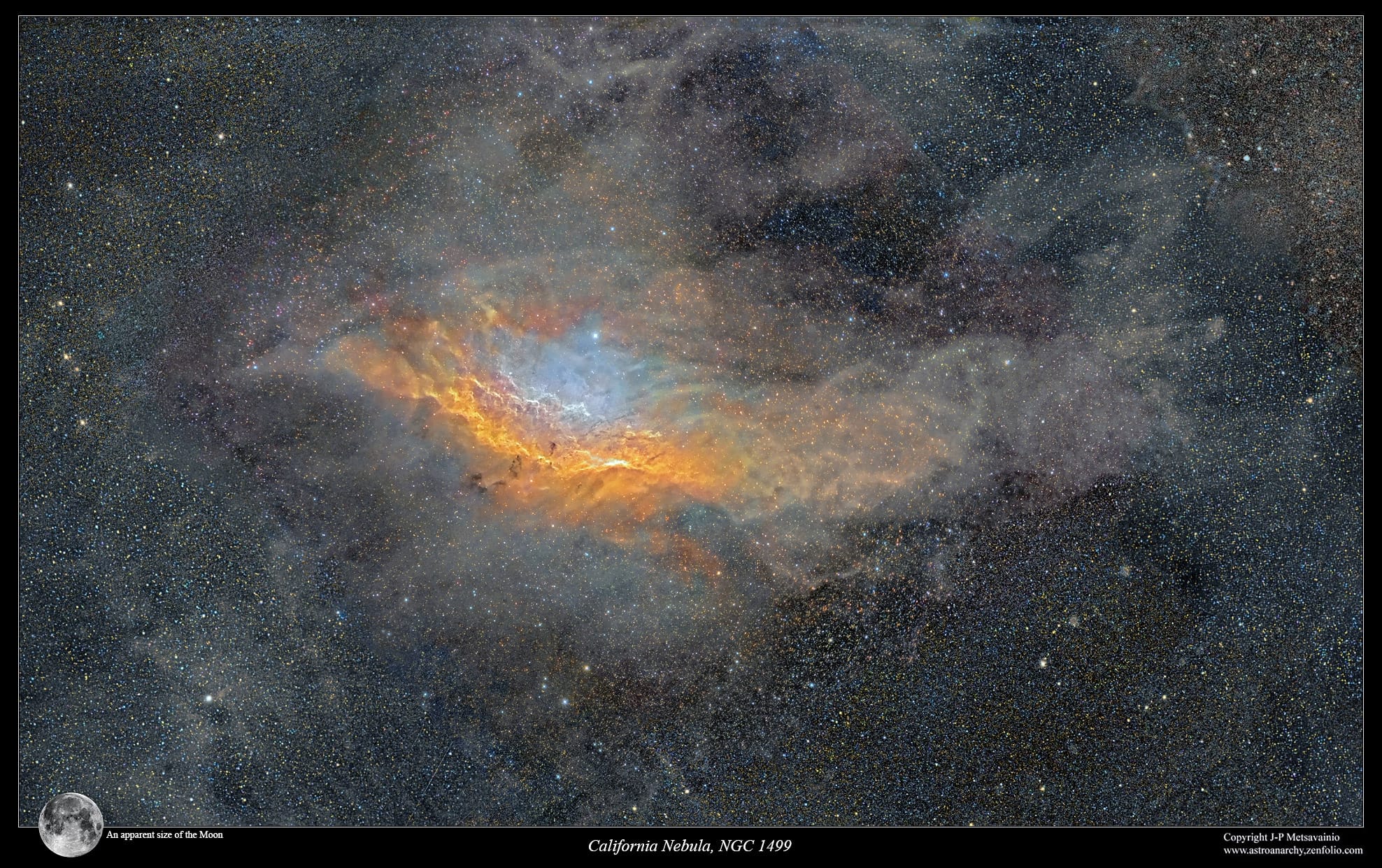 An Enormous Mosaic Spanning 1,250 Hours of Exposure Time Captures