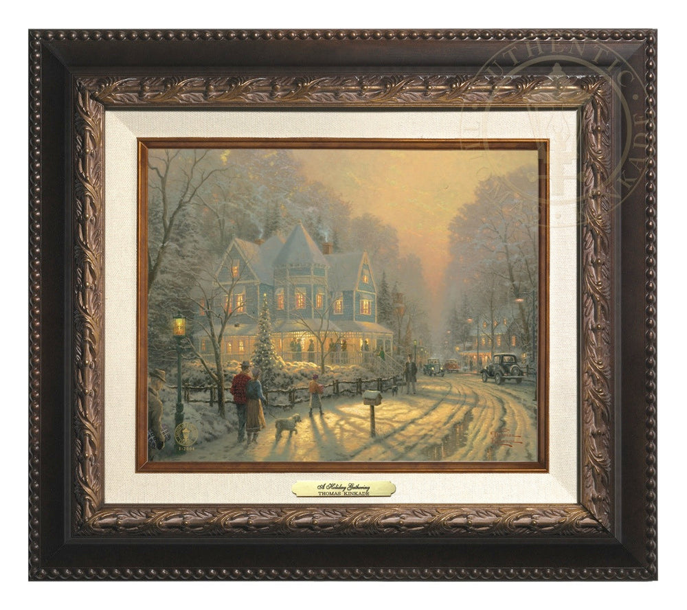 A Holiday Gathering – Thomas Kinkade Studios