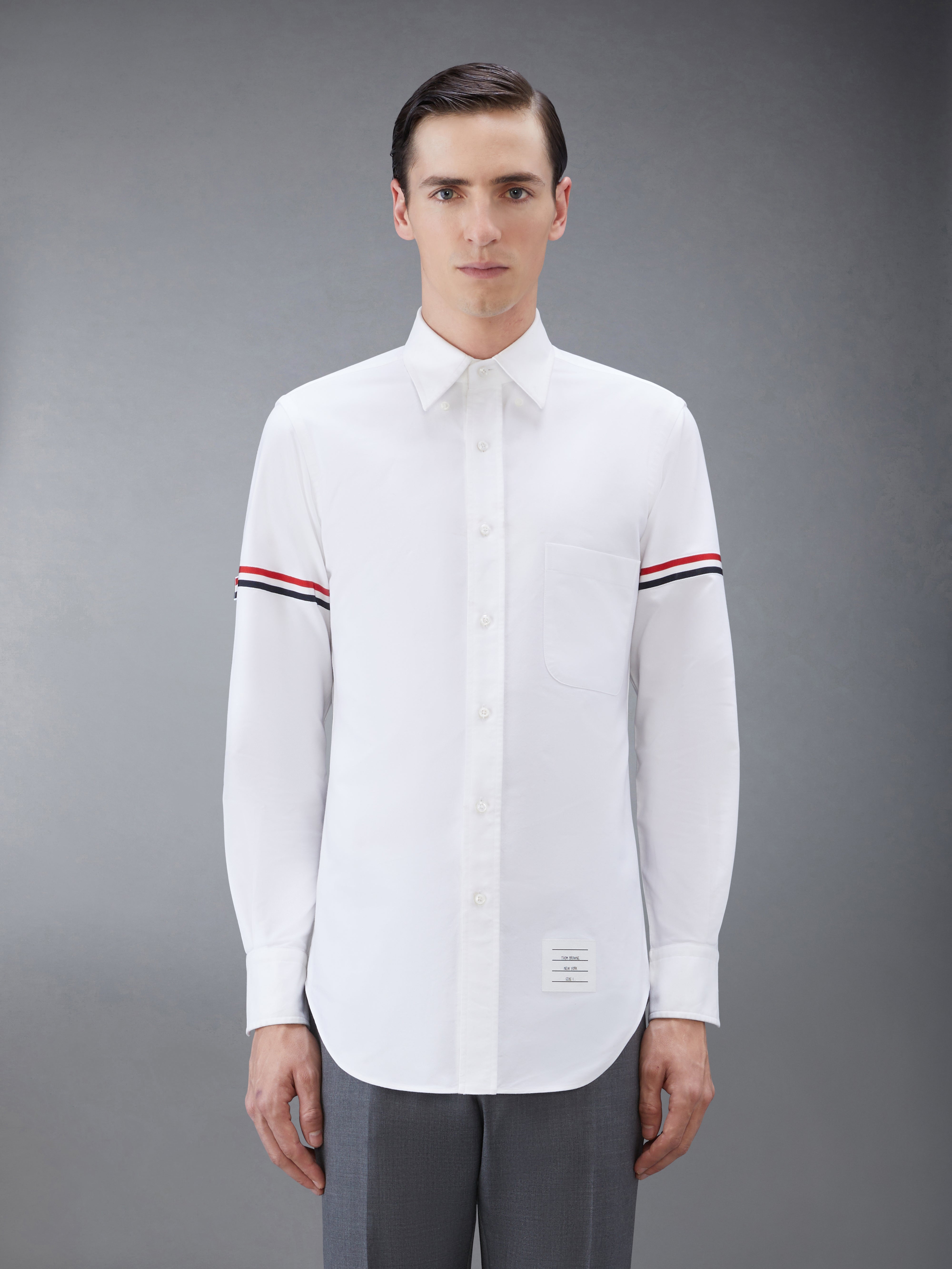 オックスフォード アームバンド クラシック シャツ | Thom Browne