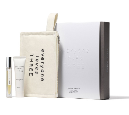 ☆未使用☆THREE× everyone キーホルダー付き 抽選販売品 everyone