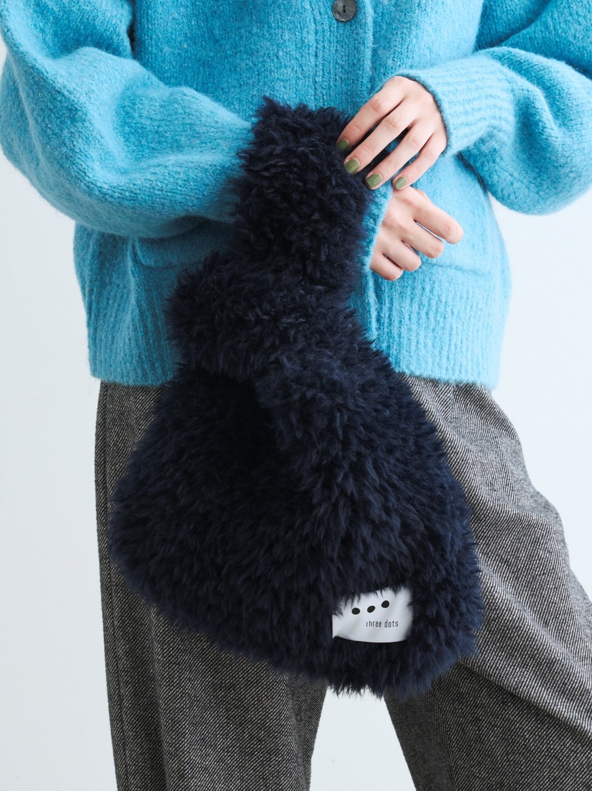 ecopel fur market bag｜スリードッツ オフィシャルオンラインショップ