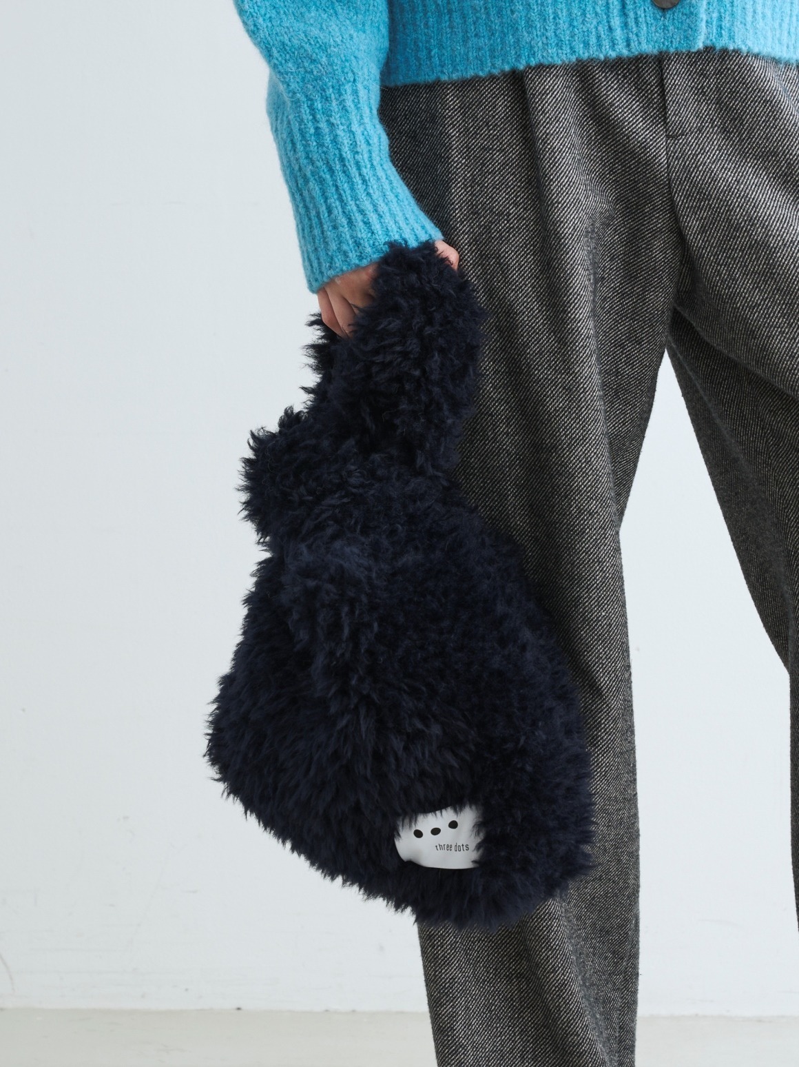 ecopel fur market bag｜スリードッツ オフィシャルオンラインショップ