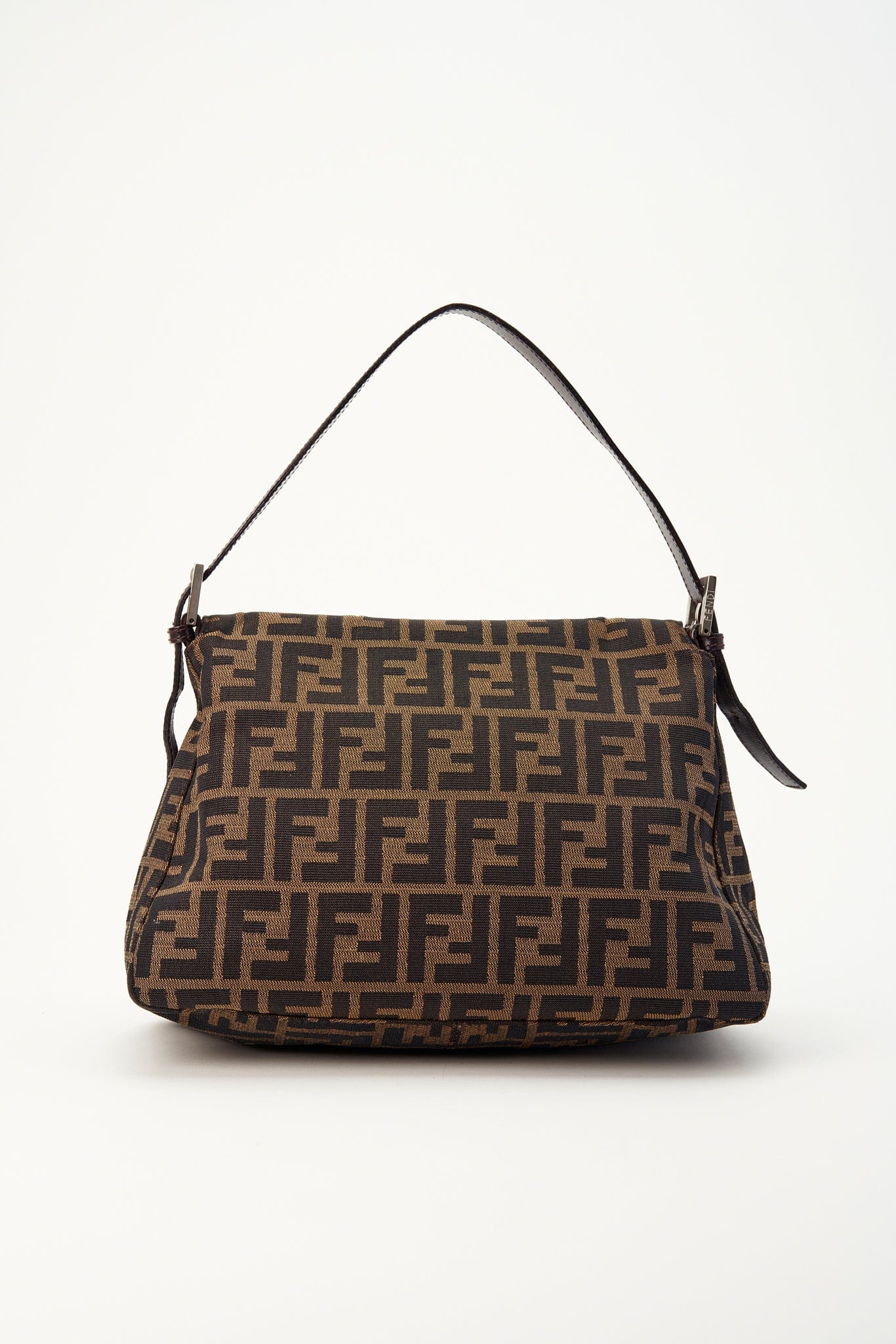 Vintage Fendi Mamma Baguette - Brown Zucca Canvas – The Hosta