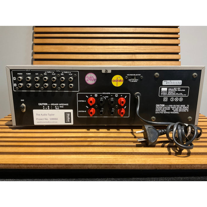 Sansui - AU-D7 - Integrated Stereo Amplifier (Trade-In) 3 month
