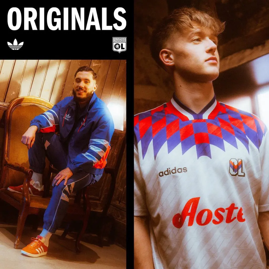 Retro Olympique Lyon 1995-96 Adidas Collection Released » The Kitman