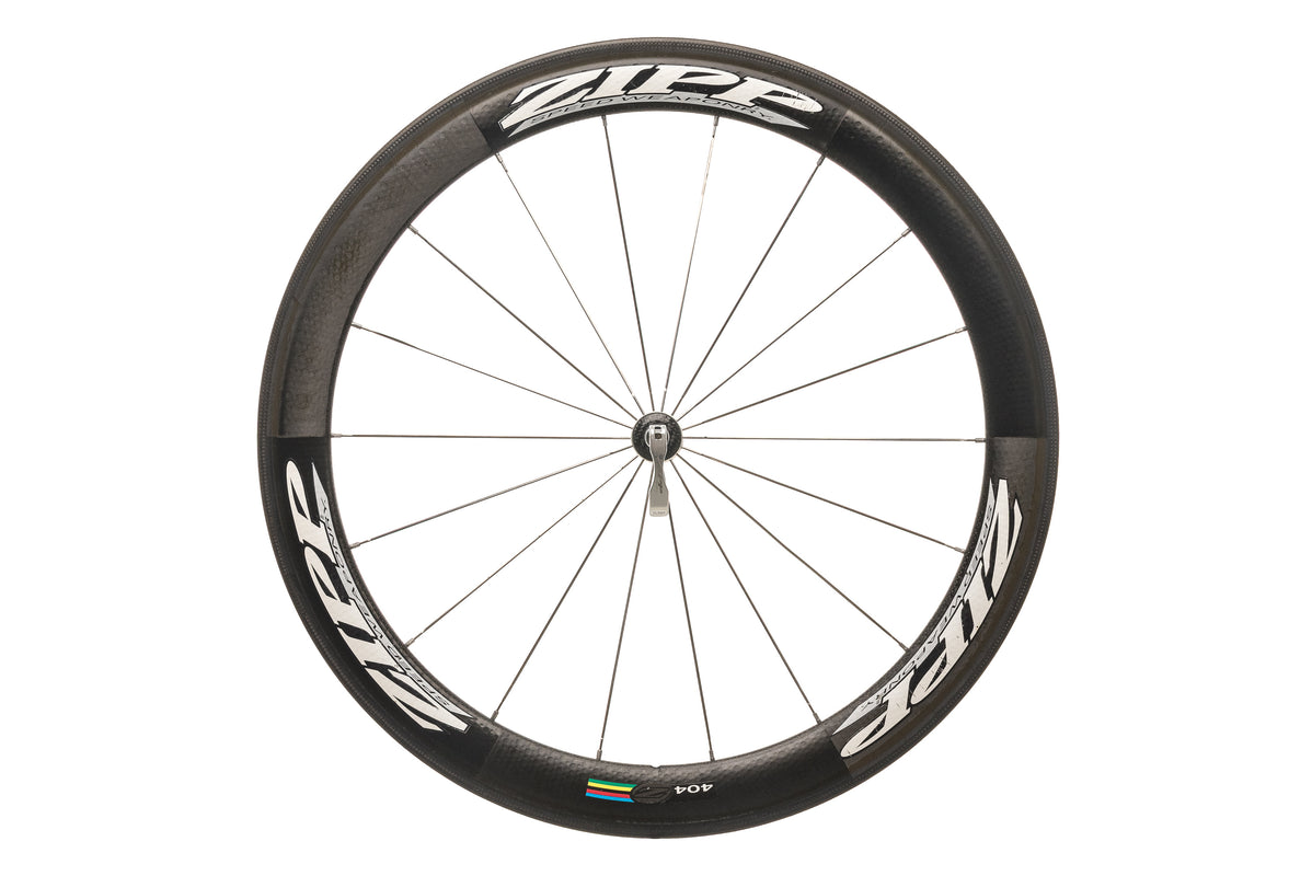 Zipp Speed Weaponry 404 Carbon Tubular 700c Fron | The Pro's Closet