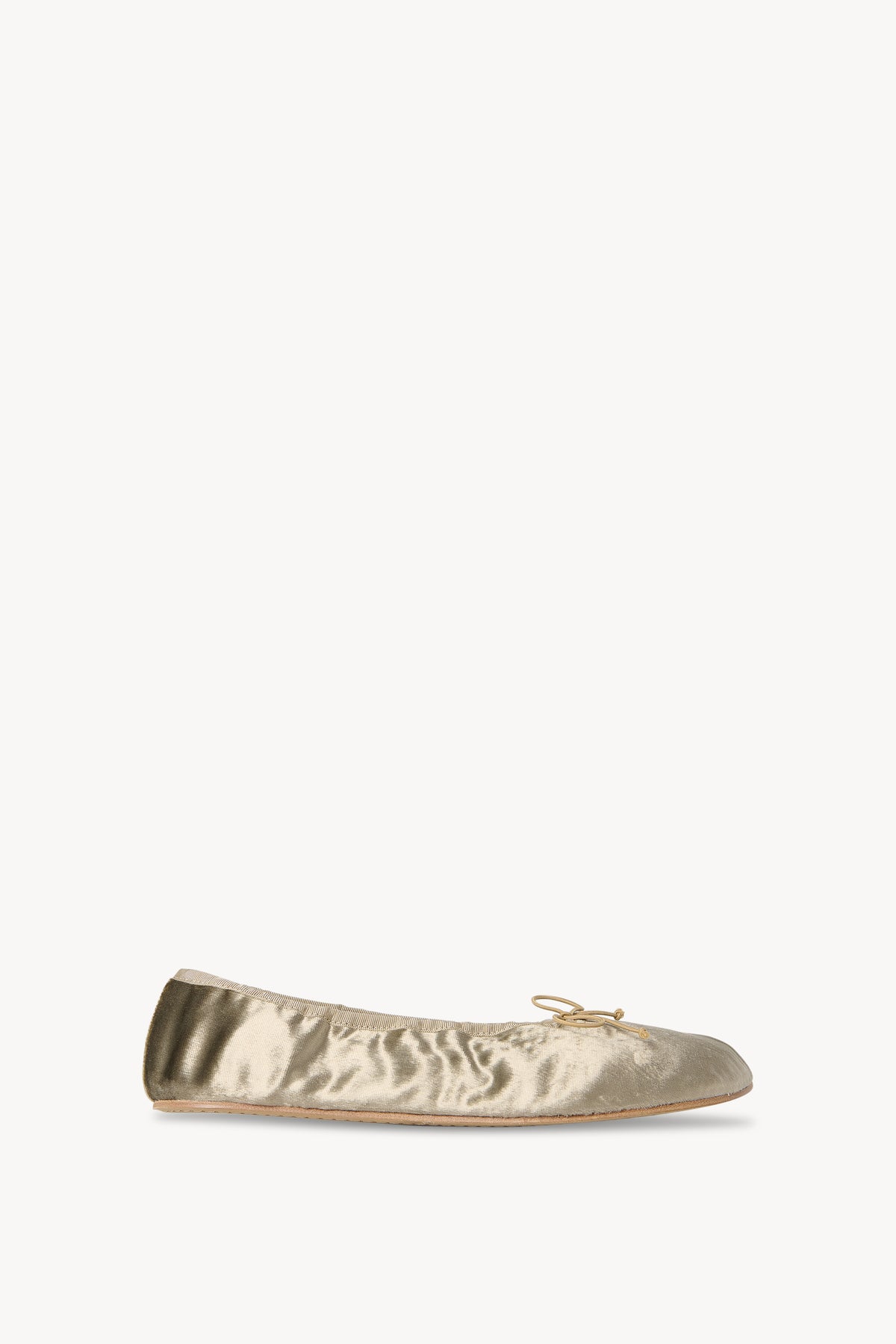 Round Ballet Flat Gold – The Row