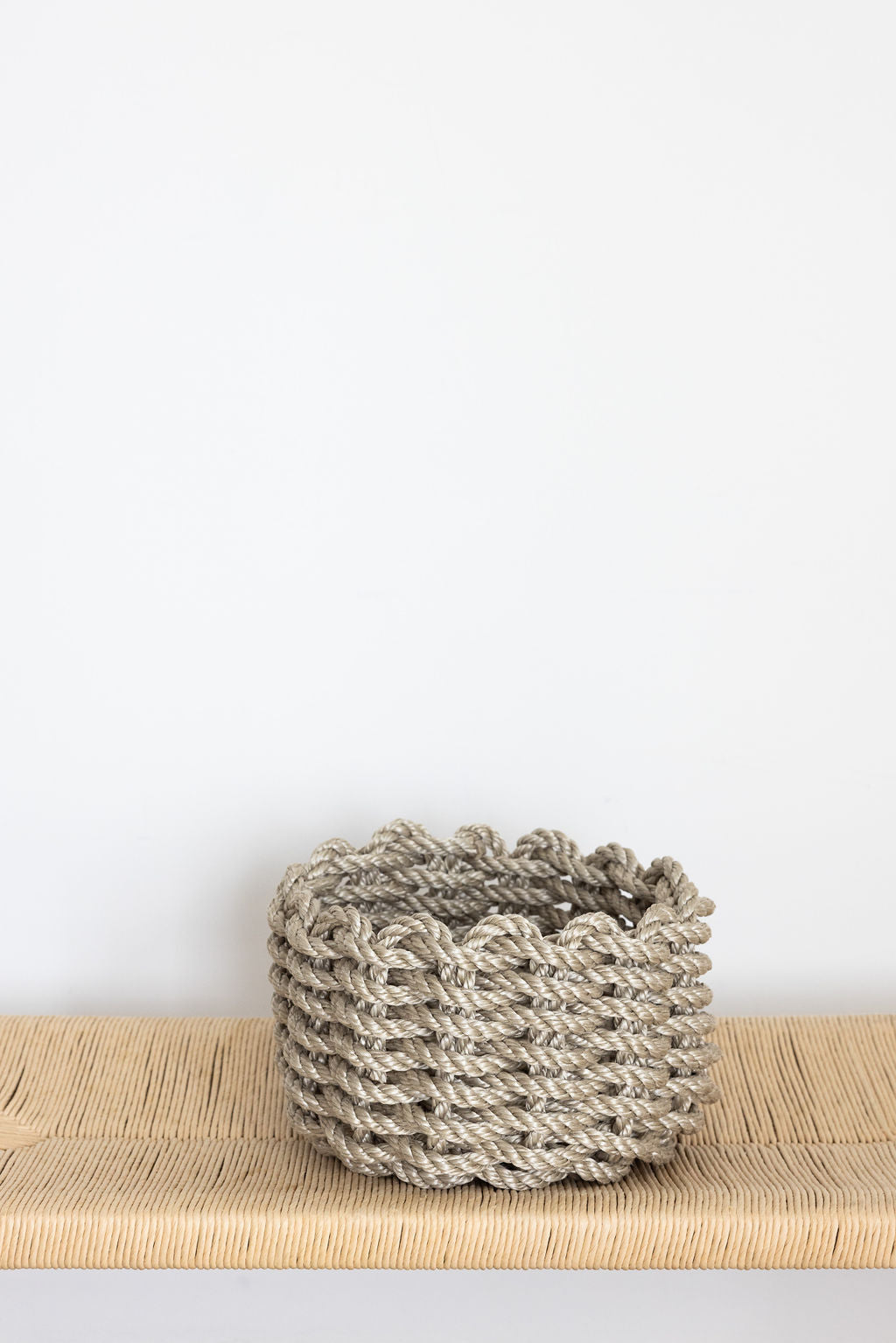 Heritage Rope Basket | Sand | The Rope Co