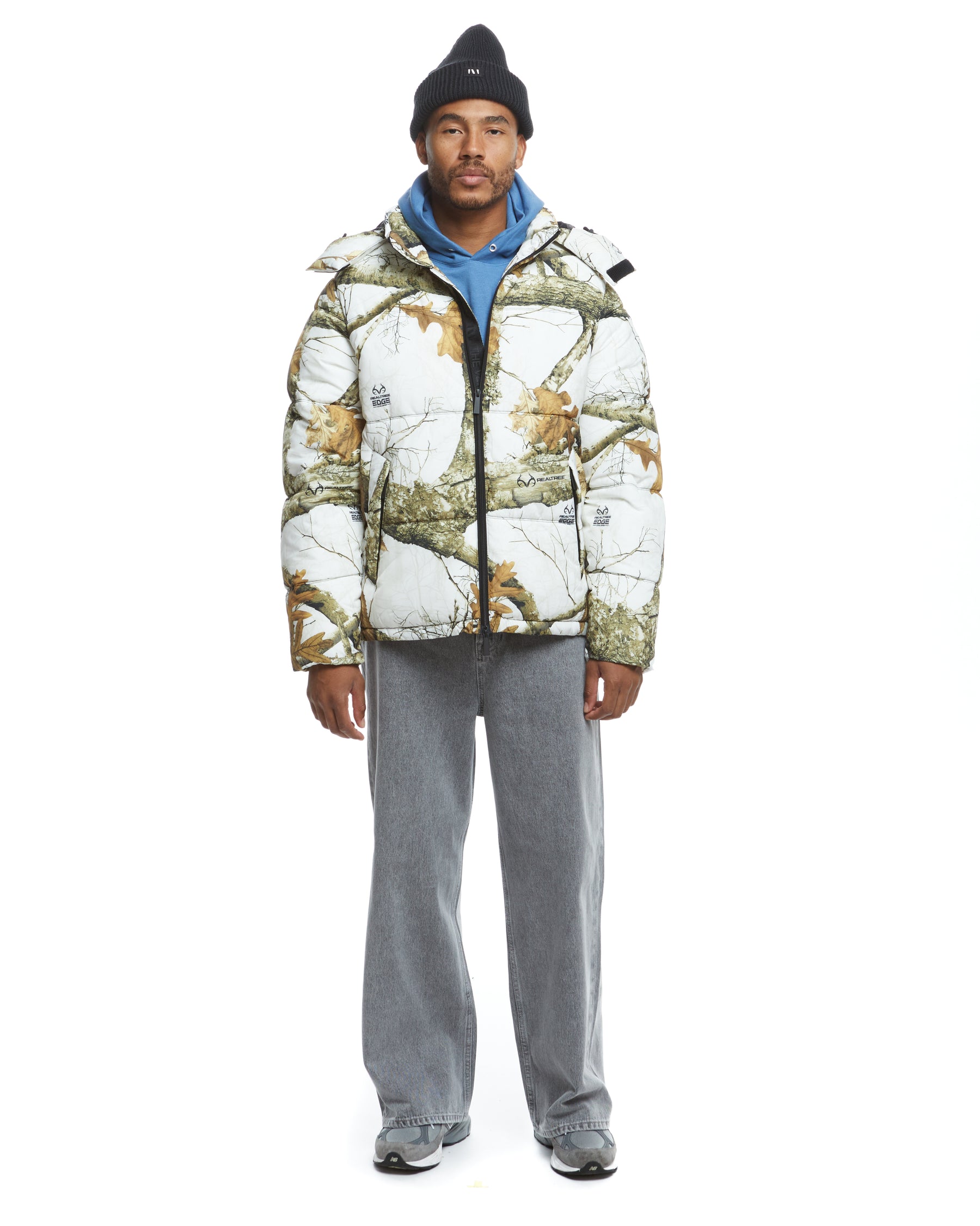 Realtree EDGE® Hooded Puffer - Snow Camo