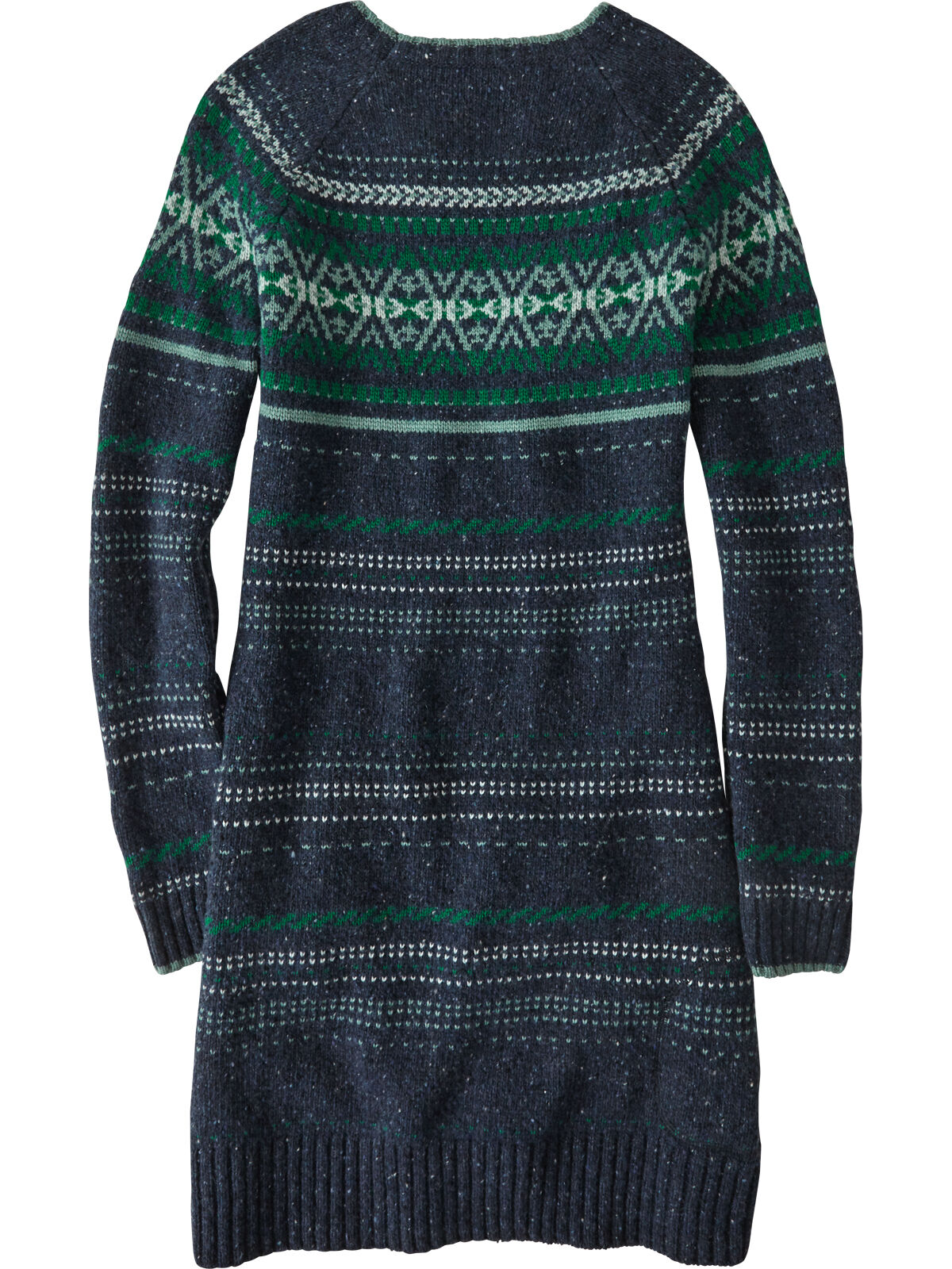 Krimson Klover Sweater Dress: Tweedy Fair Isle | Title Nine