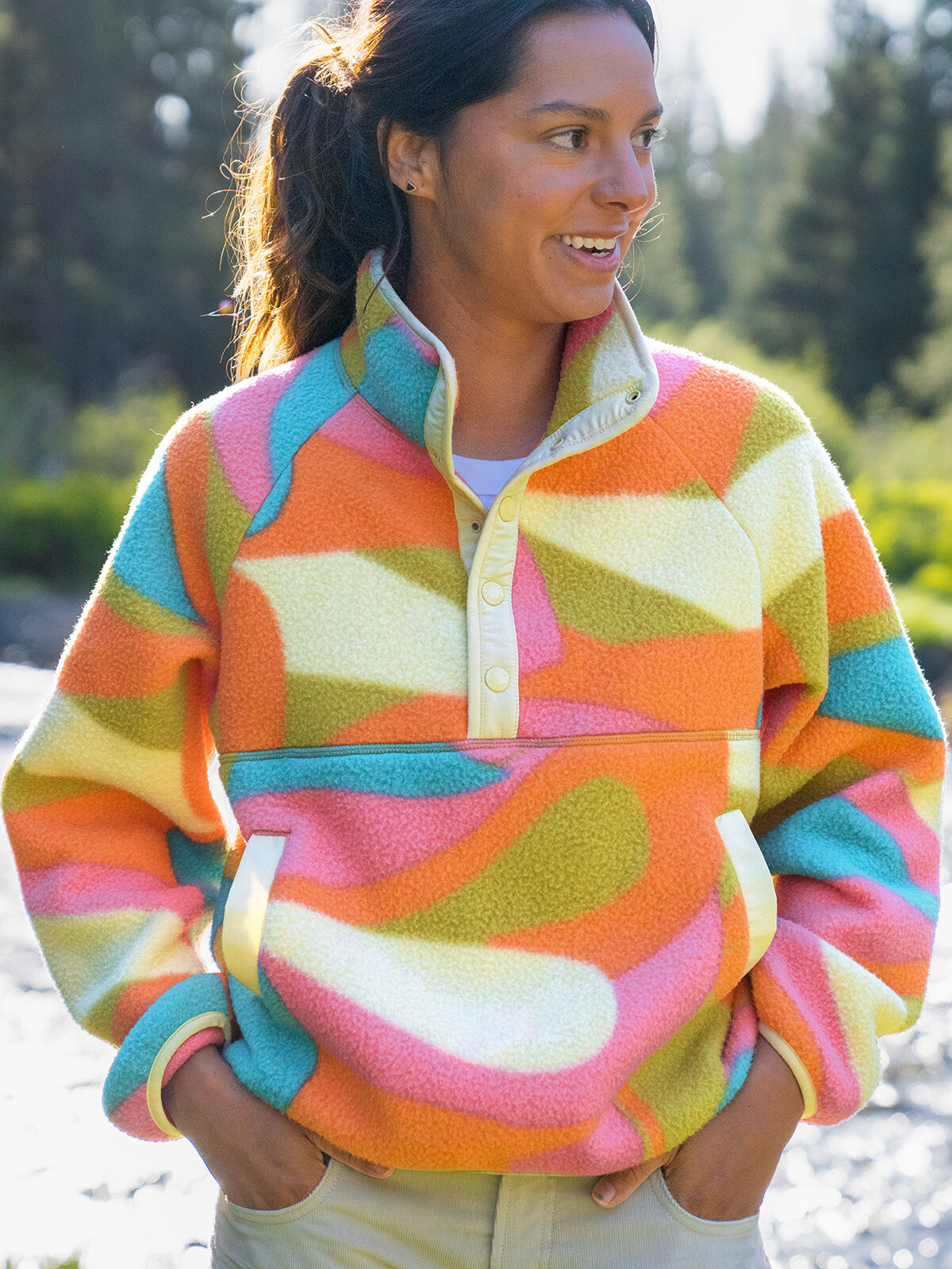Toad & Co Women's Bristow Campo Fleece Pullover | Title Nine
