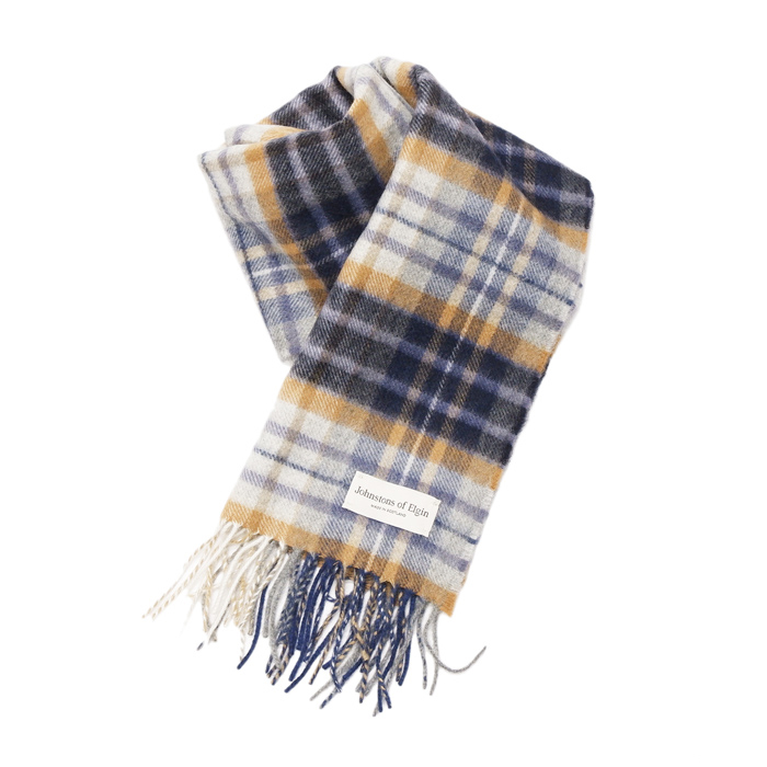 Johnstons of Elgin（ジョンストンズオブエルガン）ASYMMETRIC TARTAN