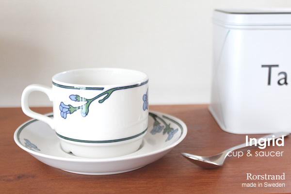 Rorstrand ロールストランド Ingrid イングリッド / カップ＆ソーサー