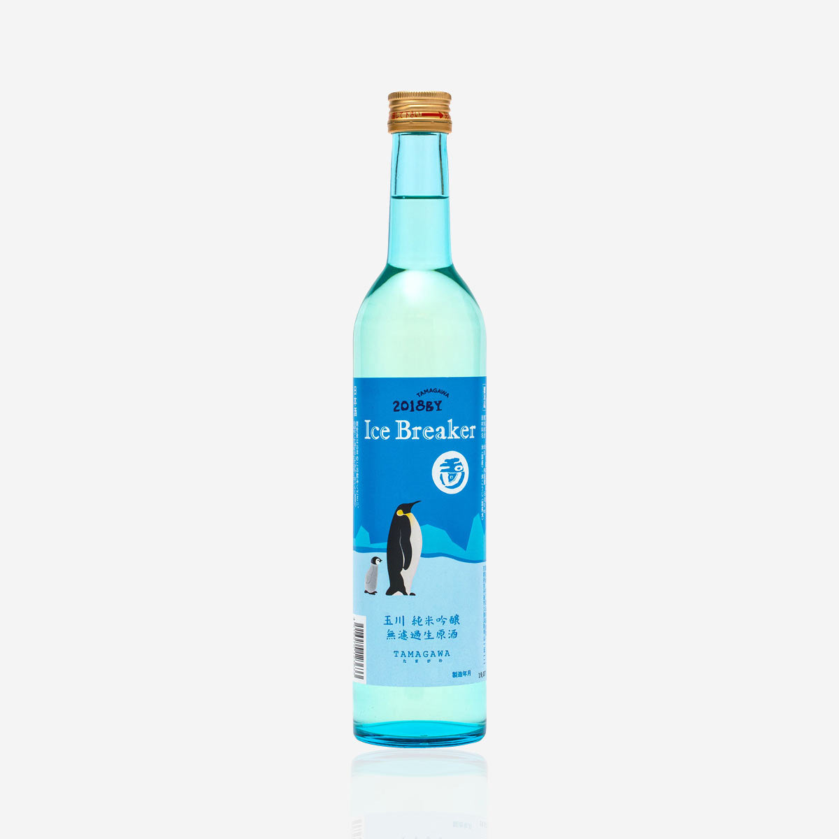 Tamagawa “Ice Breaker” Junmai Ginjo Muroka Nama Genshu Sake 500 ml