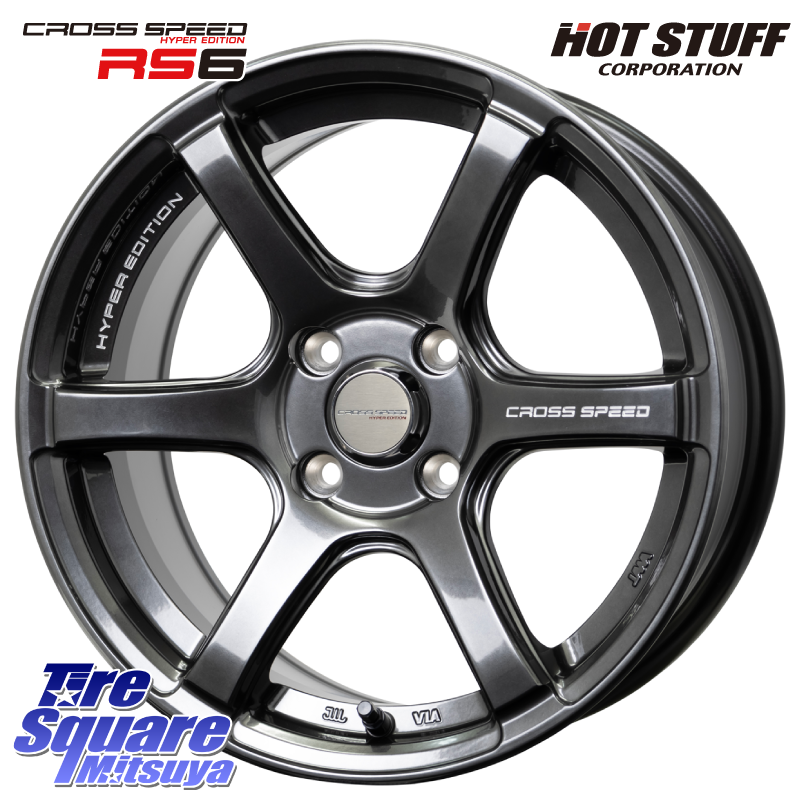 HotStuff クロススピード RS6 軽量ホイール 15インチ の詳細情報