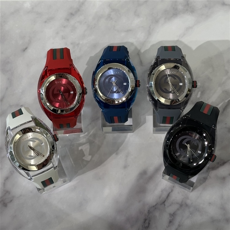 池袋店】GUCCIのスポーティウォッチを春夏コーデに！ - チックタック