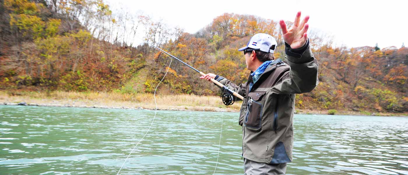 フライフィッシング入門 [ツーハンド用フライラインの選び方] | ティムコ