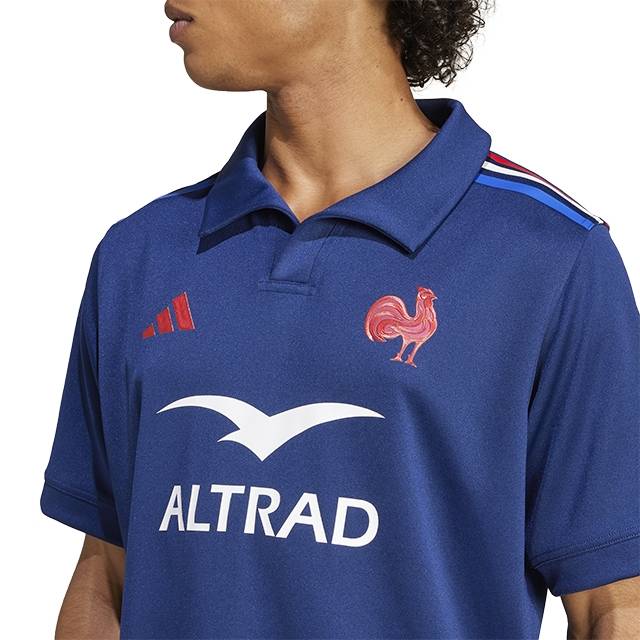 アディダス】フランス代表 ラグビー ホームユニフォーム - TRICOLOR RUGBY
