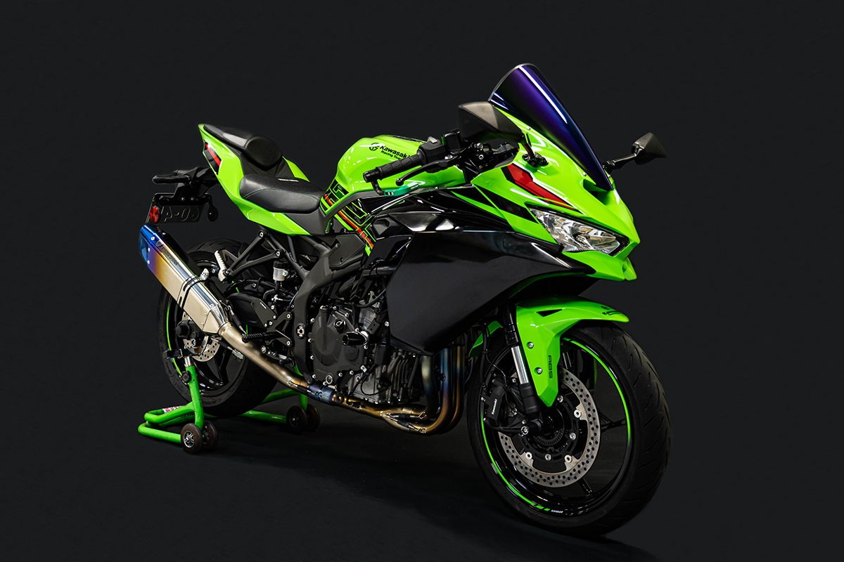 新製品情報】ZX-25R/ZX-4R ハーフサイドカウル | TRICK STAR 製品