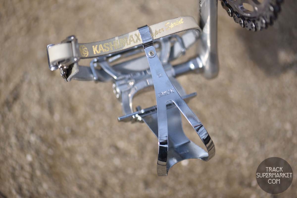 Keirin Pro NJS Pedal Package - Toe Clips - Pedals