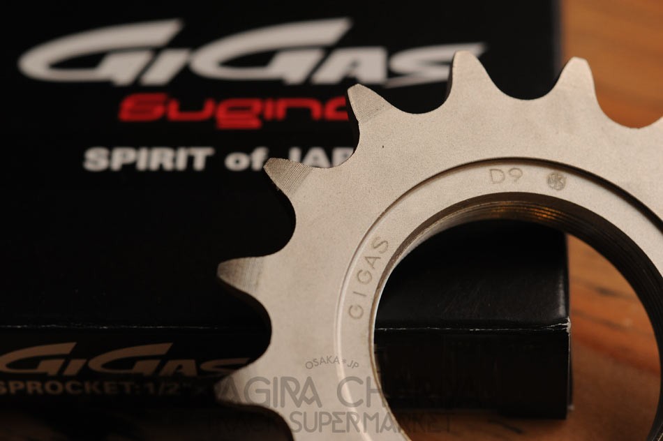 スギノ 小ギア 15T GIGAS NJSマーク有 #001 njs認定SUGINO GIGAS 15T