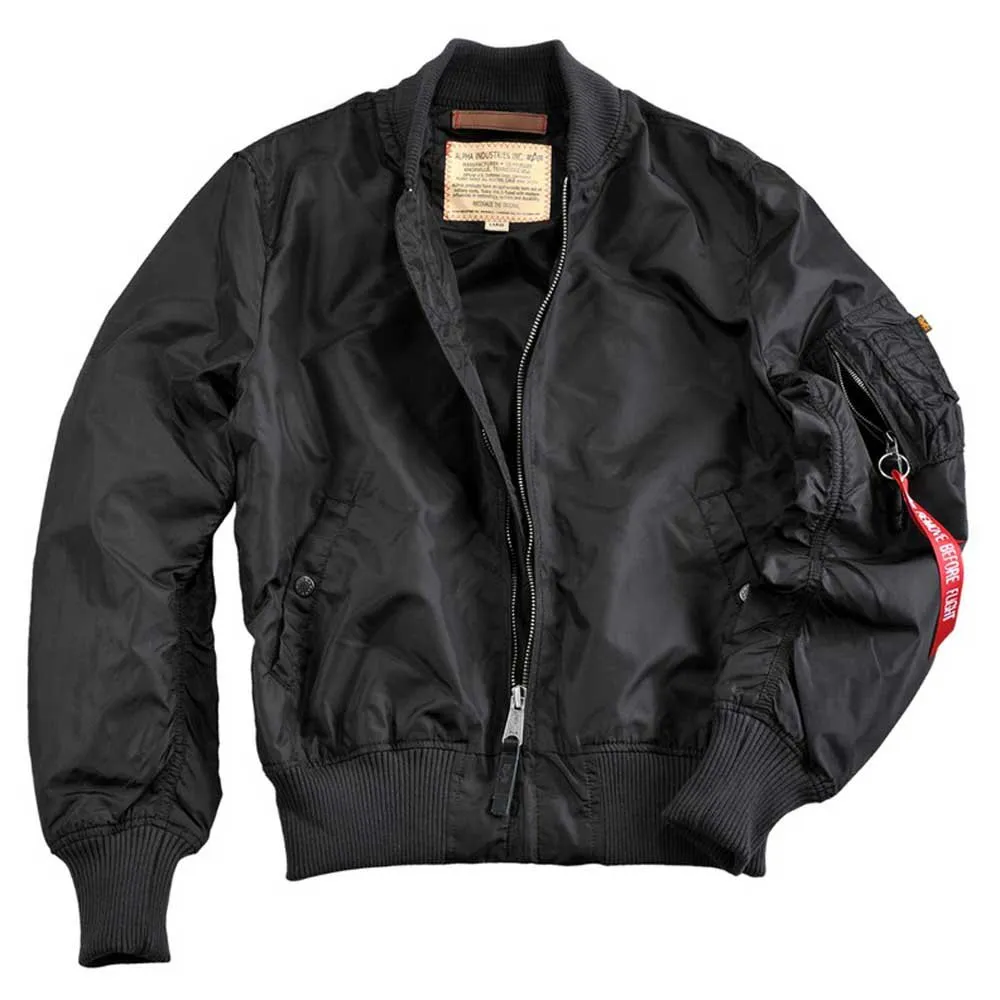 Alpha industries MA-1 TT ジャケット 黒 | Dressinn