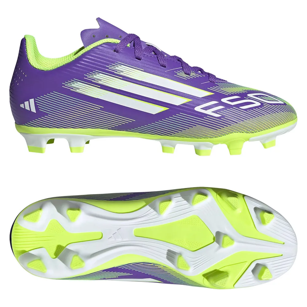 adidas F50 Club FG/MG サッカーシューズ 紫 | Goalinn