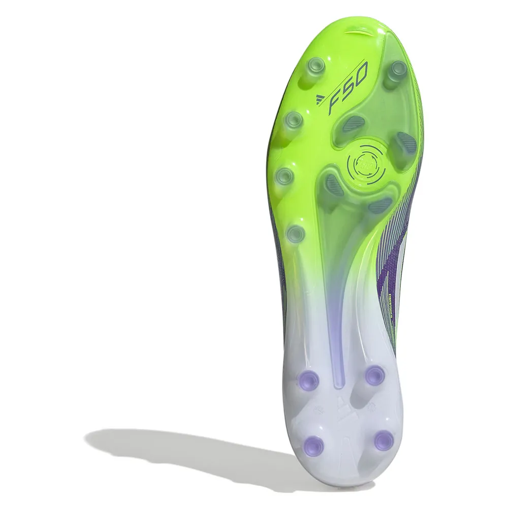 adidas F50 Elite Laceless AG サッカーシューズ 紫| Goalinn