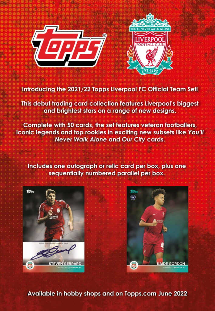 ⚽ 2021/22 TOPPS TEAM SET – LIVERPOOL HOBBY | Trading Card Journal