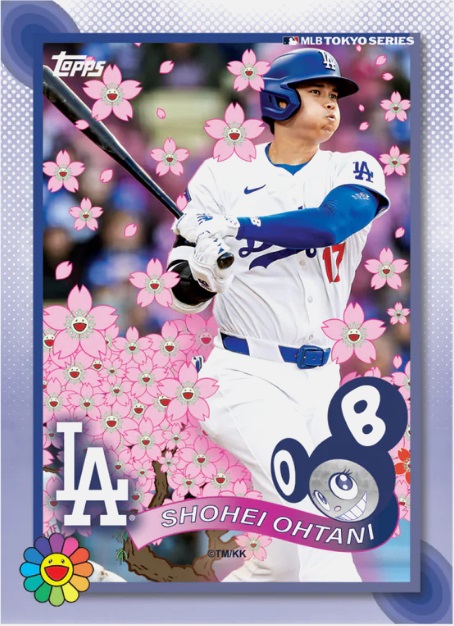 限定カードセットは30分で完売！ 村上隆さんと「MLB東京シリーズ」が