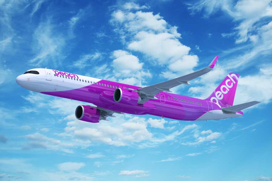 航空機・ヘリコプター Pheonix400 Peach A321neo JA910P 航空機