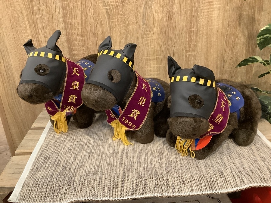 レアもの多数！ウマ娘にも登場した歴代名馬のぬいぐるみ多数買取入荷