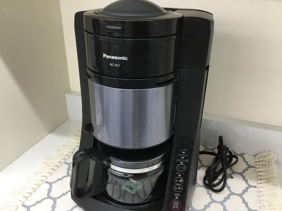 Panasonic／パナソニック】のコーヒーメーカー（NC‐A57）を買取入荷