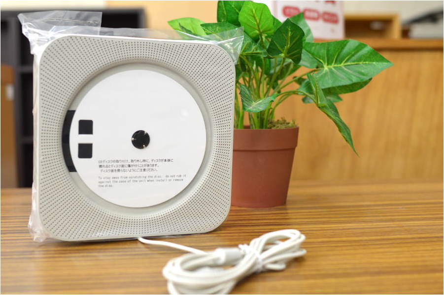 無印良品の壁掛式CDプレーヤーが買取入荷しました！【千葉みつわ台店