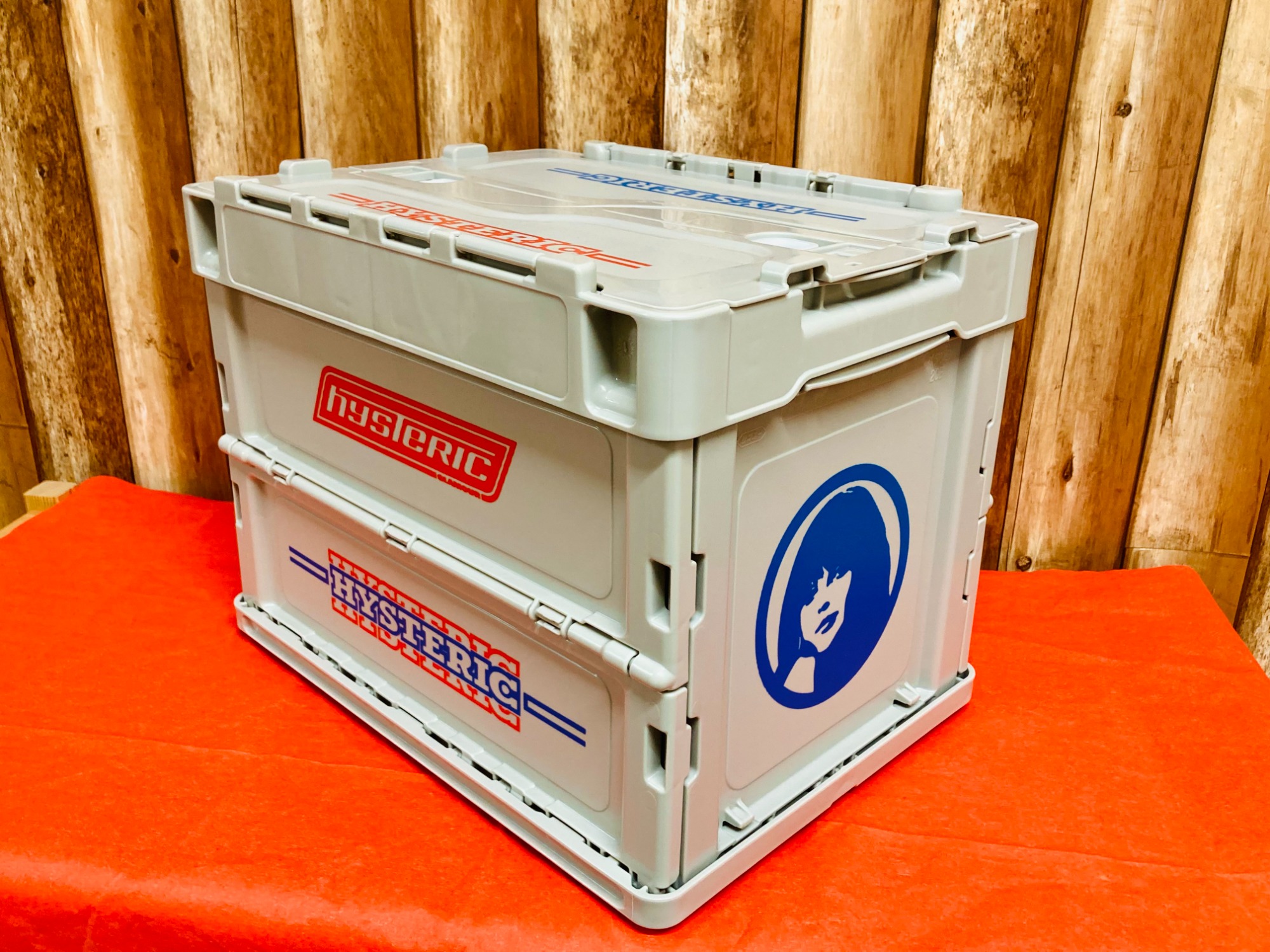 HystericGlamour(ヒステリックグラマー)のコンテナボックス20Lが入荷