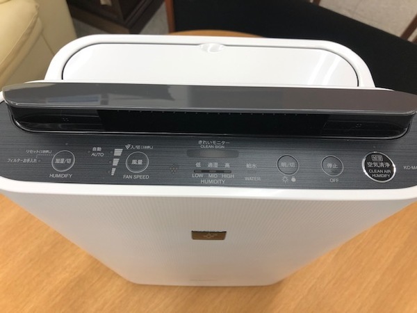 2019年製！！SHARP(シャープ) 加湿空気清浄機 KC-M401が入荷いたしまし