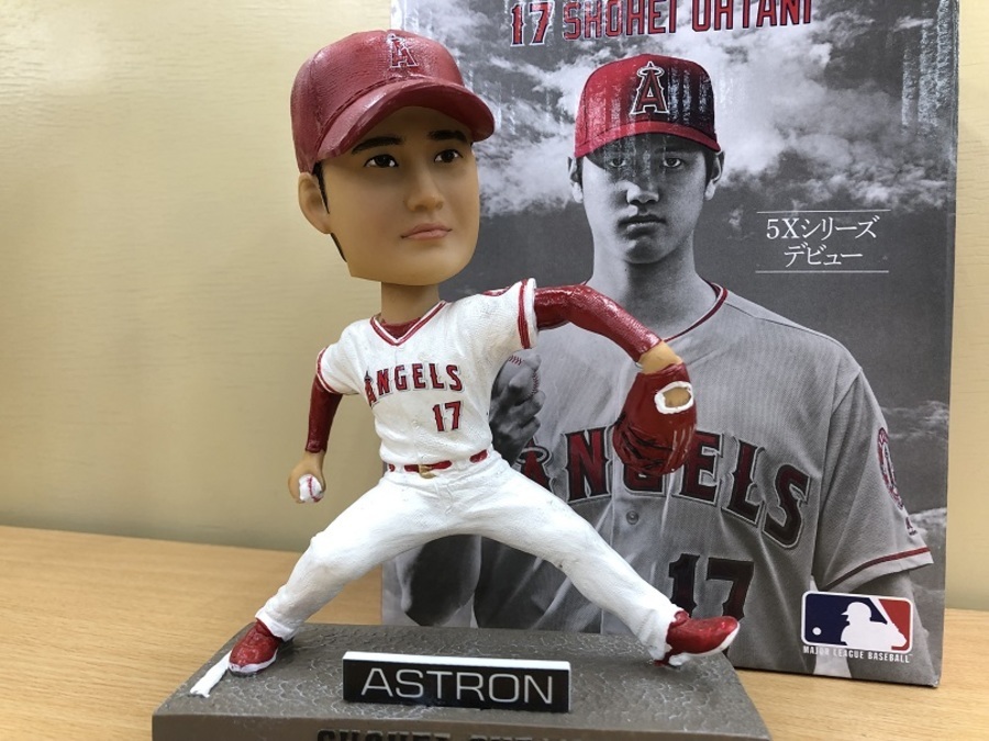 SEIKO 大谷翔平 フィギュア 背番号17 ノベルティ ボブルヘッド 未開封