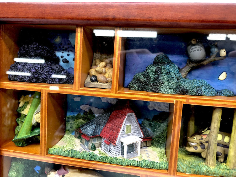 可愛いジブリ雑貨から、となりのトトロの壁掛けインテリアフレームのご