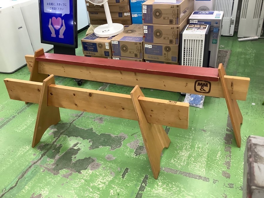 M&M(エムアンドエム)の3ピースベンチを買取入荷しました！【練馬店