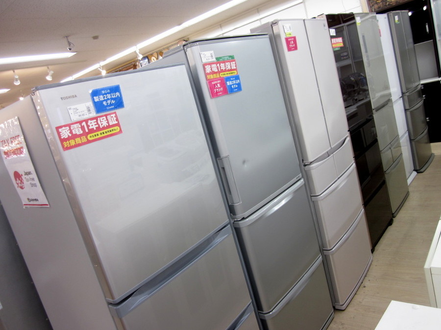 Panasonic(パナソニック)の411L 5ドア冷蔵庫 2016年製「NR-E431V-N