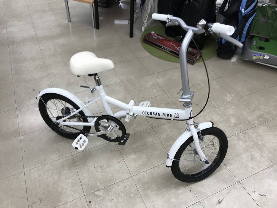 SoftBank お父さん 折りたたみ自転車 MG-SB16 16インチ 入荷致しました