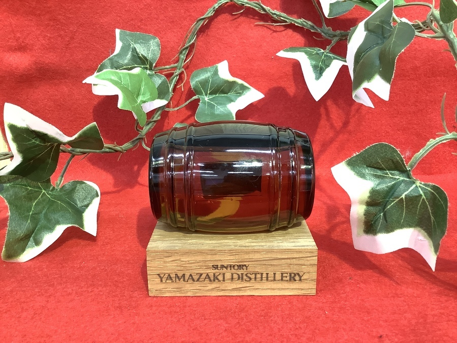 サントリーオールド 山崎蒸留所 樽型ミニボトル 買取入荷致しました