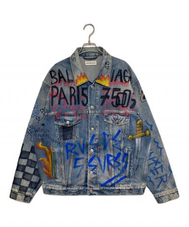 中古・古着通販】BALENCIAGA (バレンシアガ) OVERSIZED DENIM JACKET