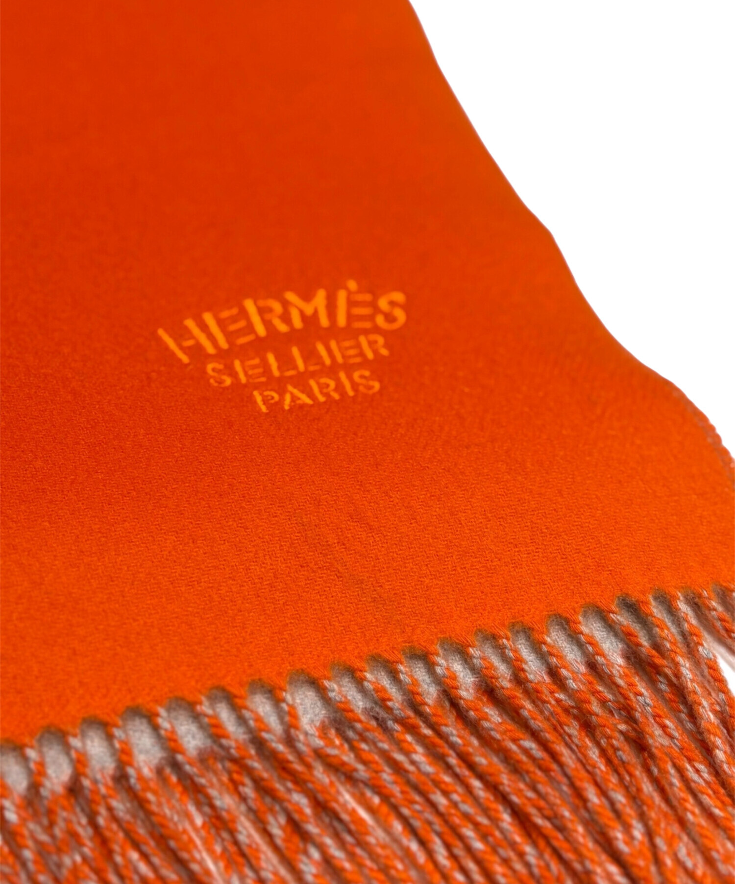 中古・古着通販】HERMES (エルメス) ダブルフェイスカシミヤストール
