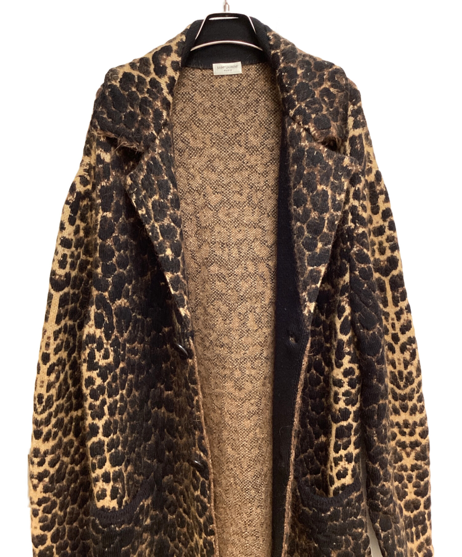 中古・古着通販】Saint Laurent Paris (サンローランパリ) leopard fur